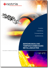 Optris: berührungslose Temperaturmessung in der Metallindustrie